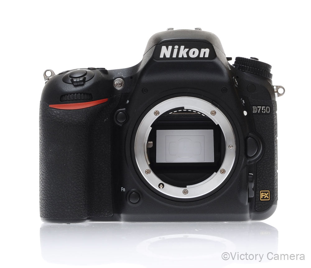 Nikon D750 24.3MP FX DSLR Camera Body [EXC+] image 1