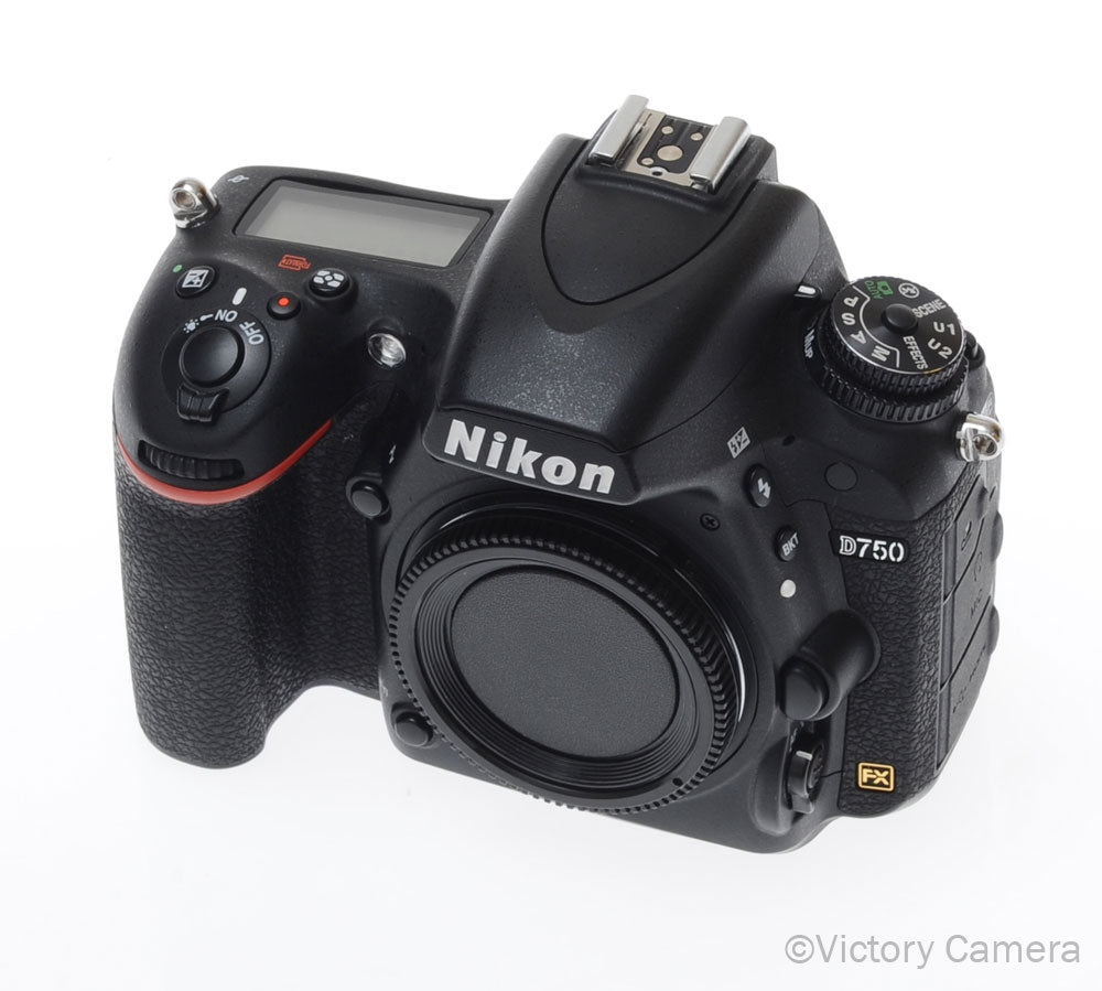 Nikon D750 24.3MP FX DSLR Camera Body [EXC+] image 2