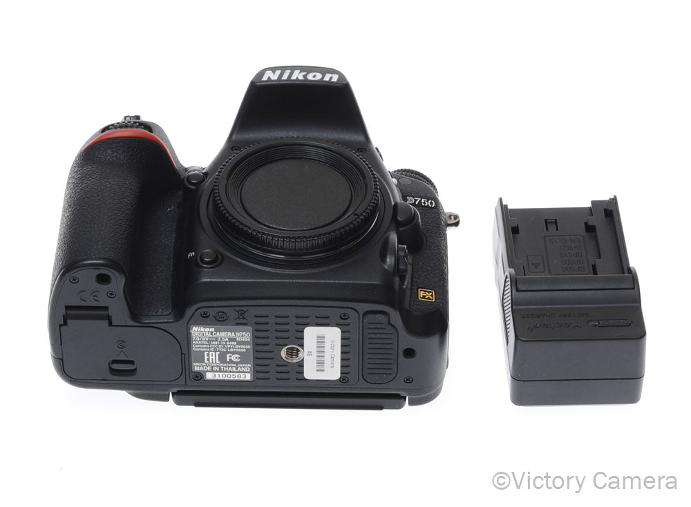 Nikon D750 24.3MP FX DSLR Camera Body [EXC+] image 4