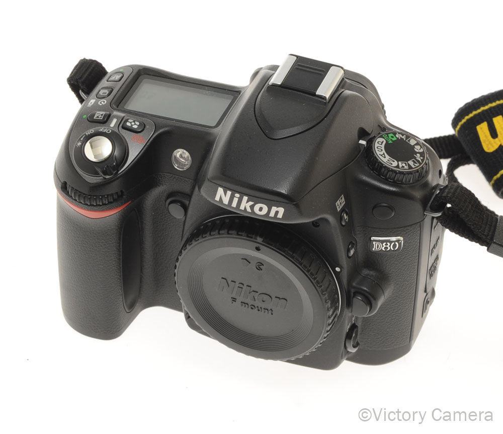 Nikon D80 Digital SLR Camera Body w/ Battery and Charger [EXC+] - Victory Camera