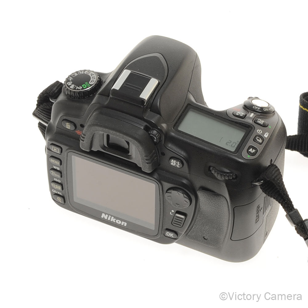 Nikon D80 Digital SLR Camera Body w/ Battery and Charger [EXC+] - Victory Camera