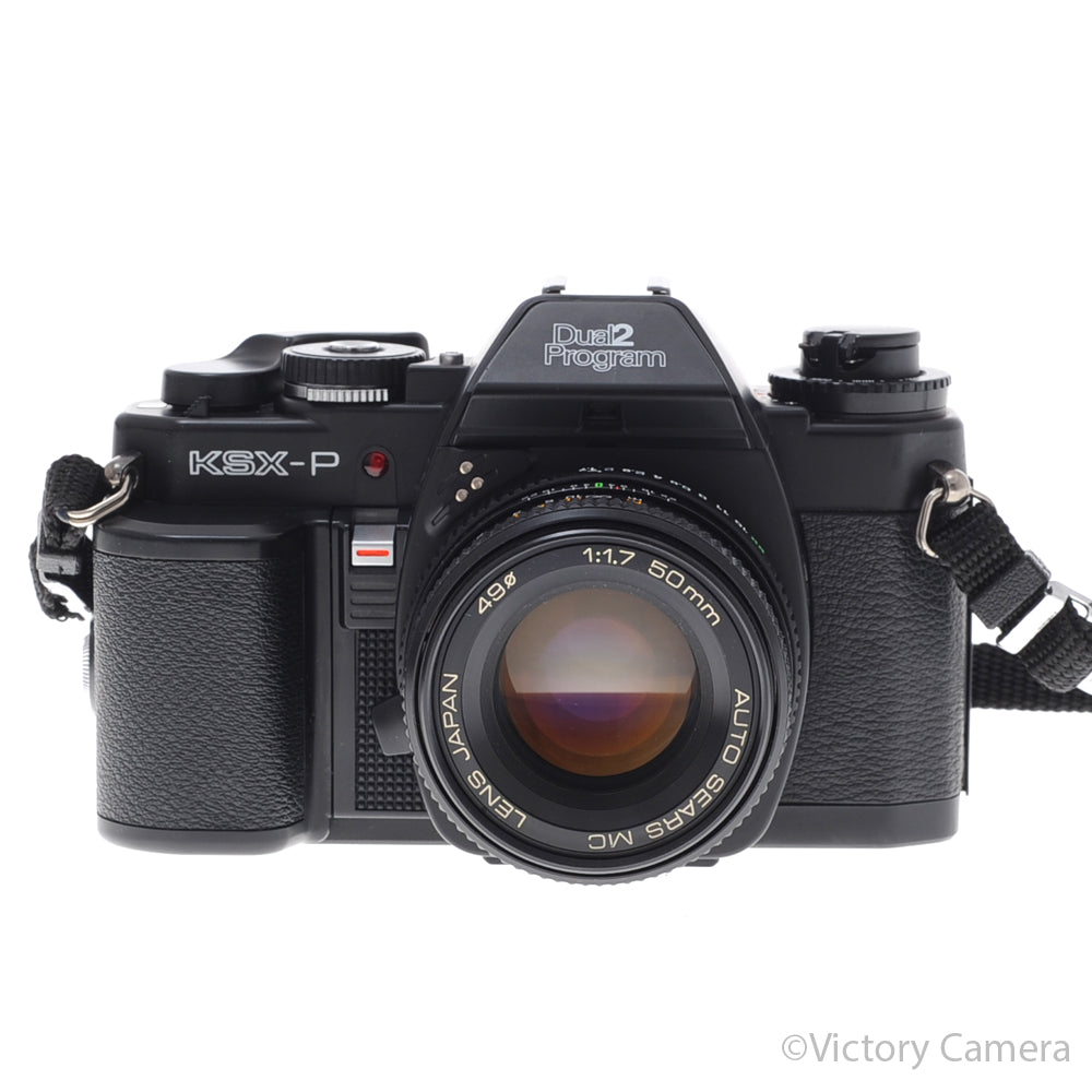 Sears KSX-P Dual2Program 35mm SLR Camera 50mm f1.7 Lens [EXC] image 1