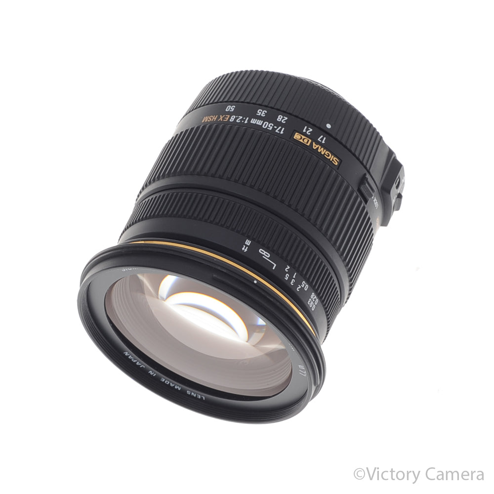 Sigma DC 17-50mm f2.8 EX HSM Zoom Lens for Nikon [EXC] - Victory Camera