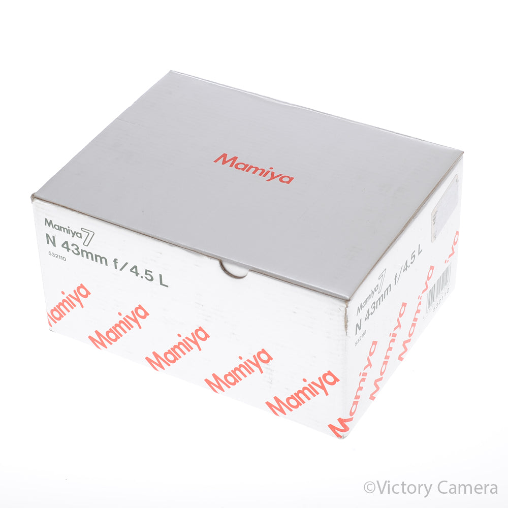 Mamiya 7 43mm f4.5 N L Wide Angle Lens w/ Finder + Shade [MINT] image 11