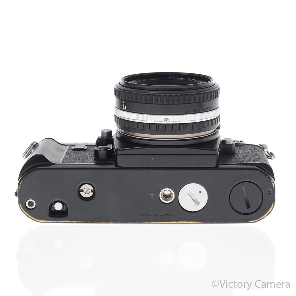 Nikon F3 HP F3HP 35mm Film Camera w/ Nikon 50mm f1.8 Lens [EXC+] - Victory Camera