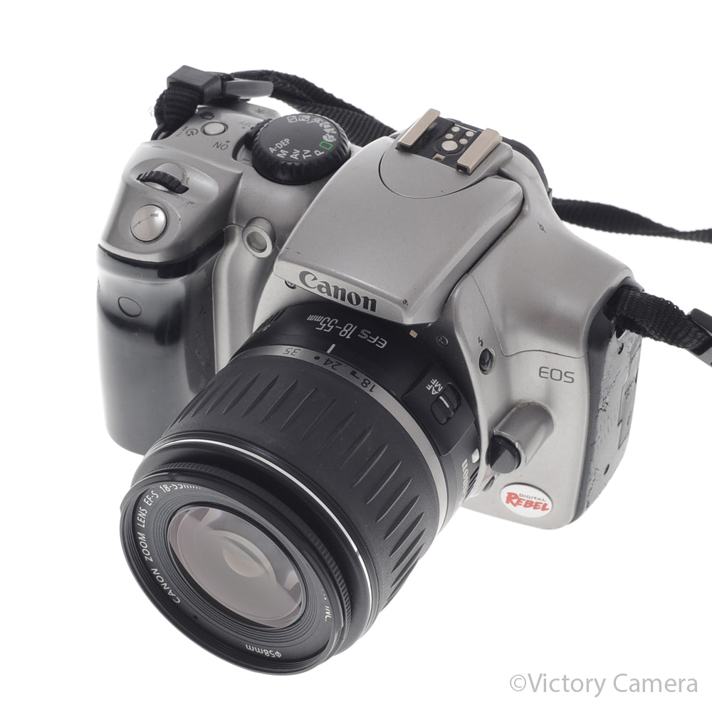 Canon EOS Digital Rebel DS6041 6.3MP Digital SLR w/ 18-55mm Lens [EXC]