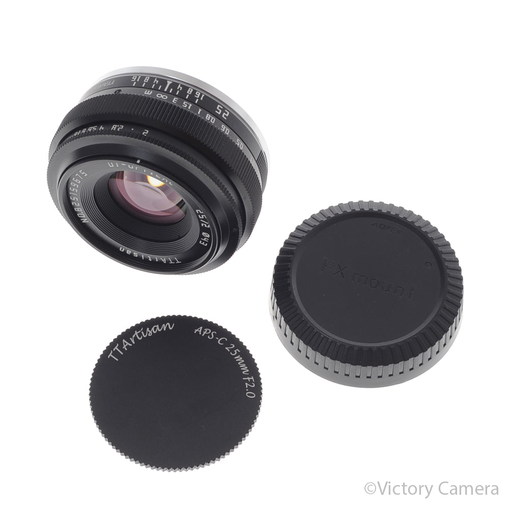 TTArtisan 25mm f2 APS-C Manual Focus Prime Lens for Fujifilm X [MINT-] image 3