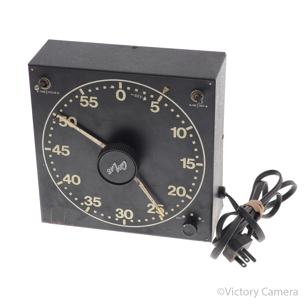 GraLab Model 300 Classic Darkroom Enlarging Timer w/ Buzzer [GOOD] - Victory Camera