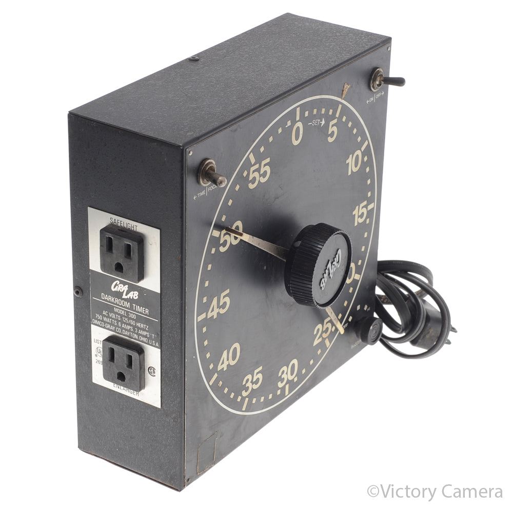 GraLab Model 300 Classic Darkroom Enlarging Timer w/ Buzzer [GOOD] image 2