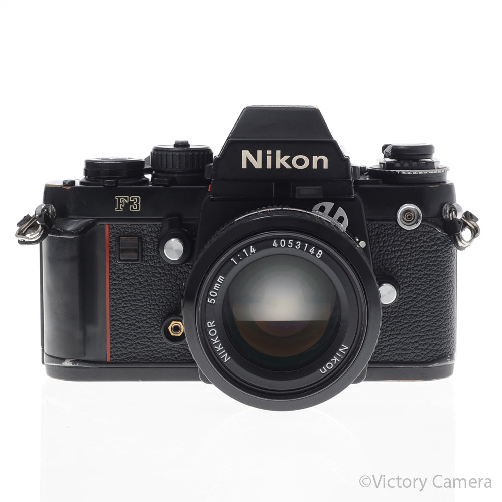 Nikon F3 35mm Film Camera w/ Nikon 50mm f1.4 AI Lens [EXC-] image 1