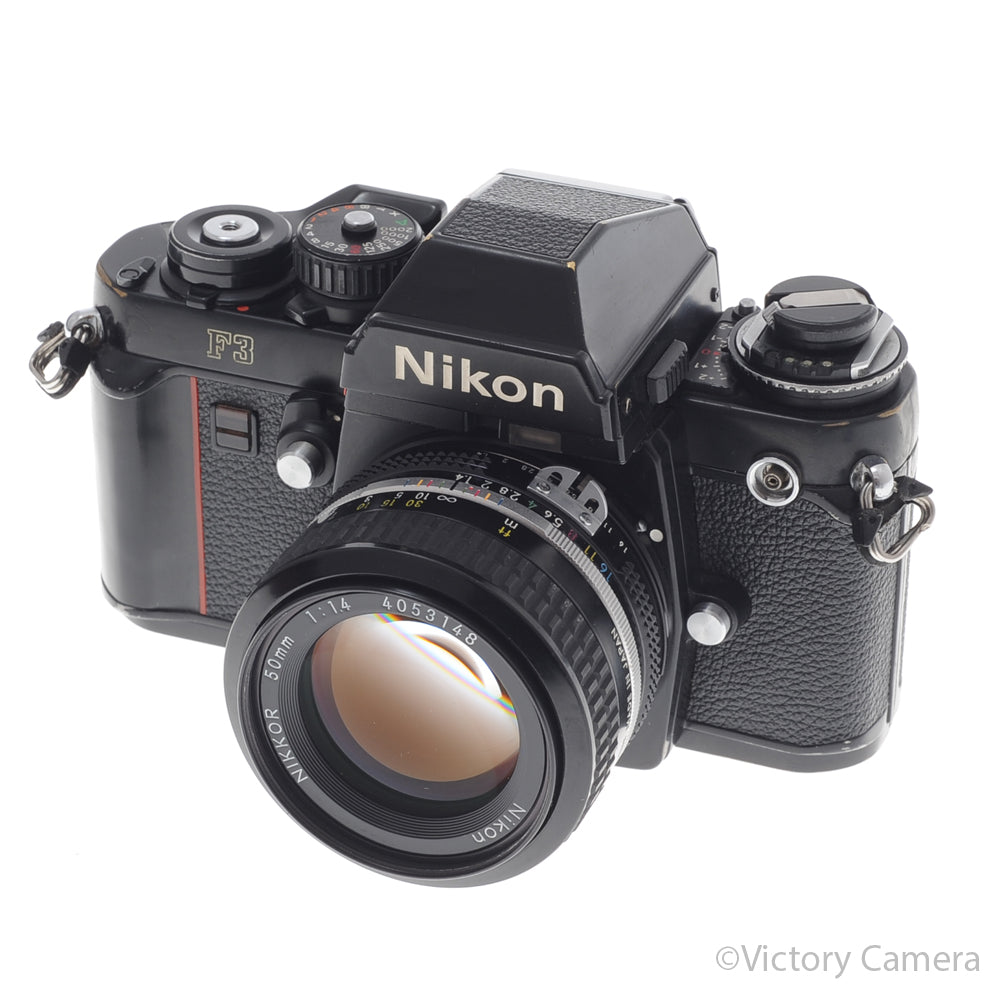 Nikon F3 35mm Film Camera w/ Nikon 50mm f1.4 AI Lens [EXC-] image 2