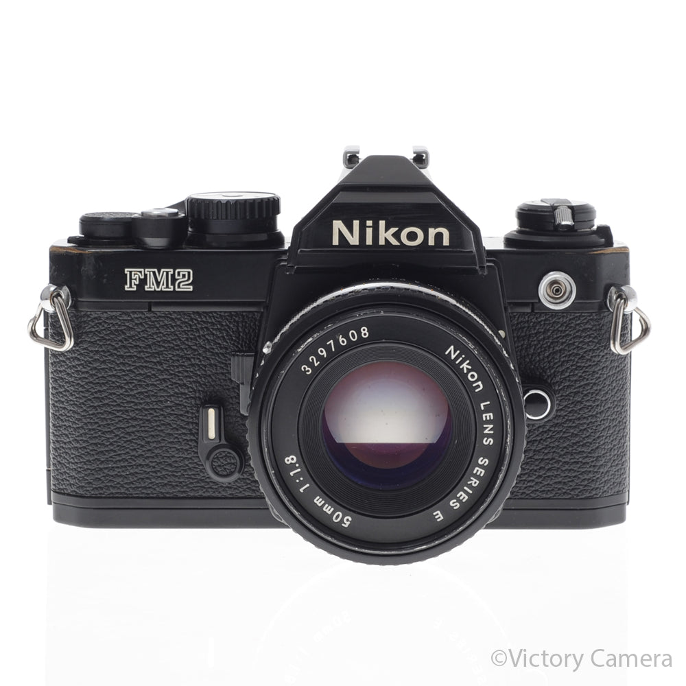 Nikon FM2-N FM2N Black Camera Body w/ 50mm f1.8 AI-s Lens [EXC-] image 1