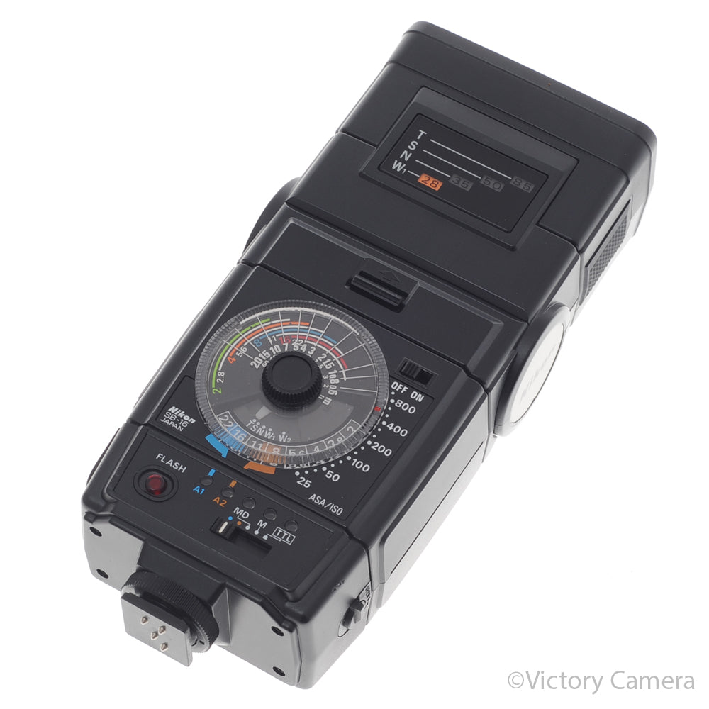Nikon SB-16 SB-16B Speedlight Flash with AS-9 Standard Foot [EXC+] image 5