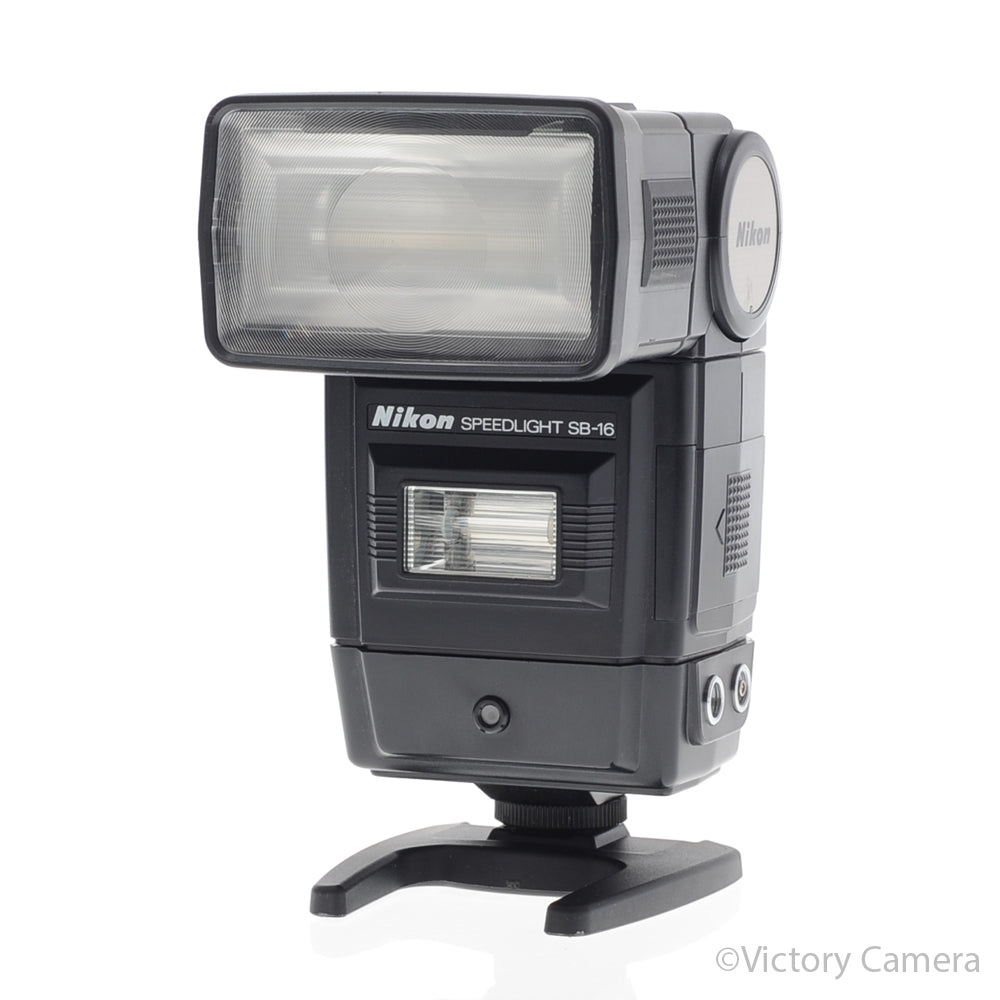 Nikon SB-16 SB-16B Speedlight Flash with AS-9 Standard Foot [EXC+] image 1