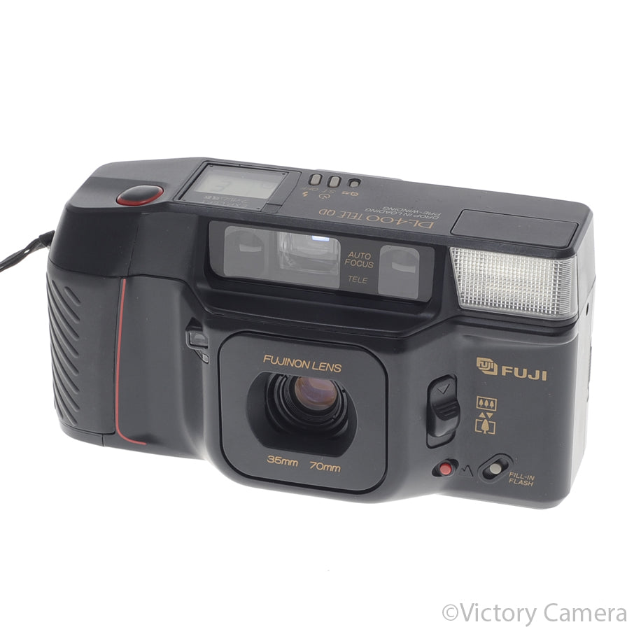 Fuji DL-400 Tele QD 35mm Point & Shoot Film Camera [EXC+] - Victory Camera