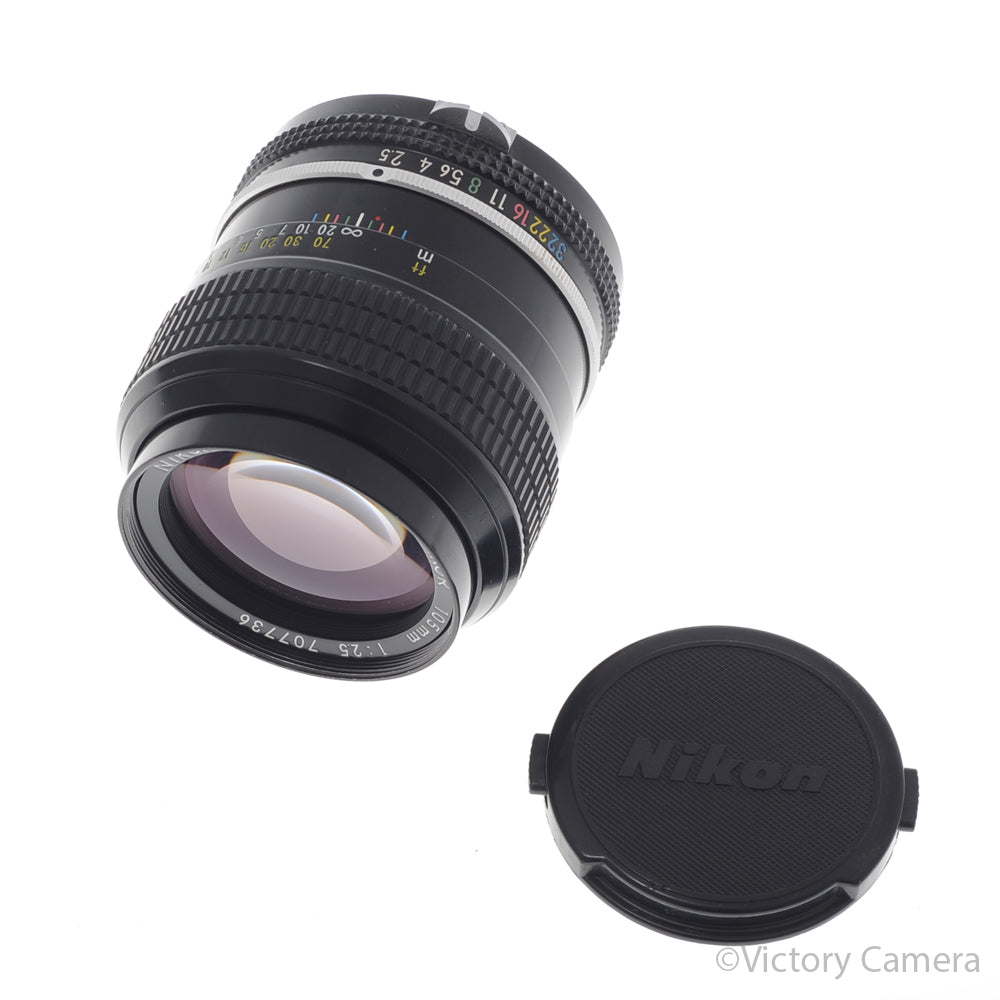 Nikon Nikkor 105mm f2.5 Late Photomic Non-AI Prime Lens [EXC] image 5