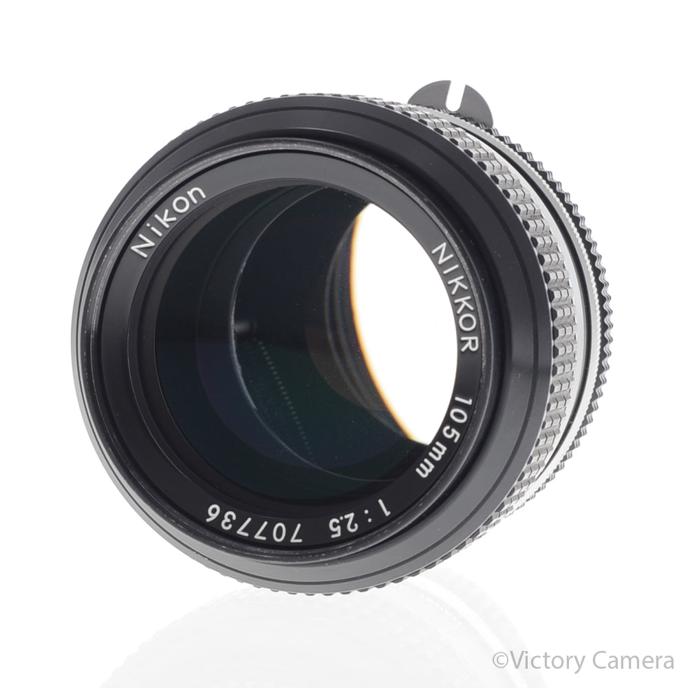 Nikon Nikkor 105mm f2.5 Late Photomic Non-AI Prime Lens [EXC] image 2