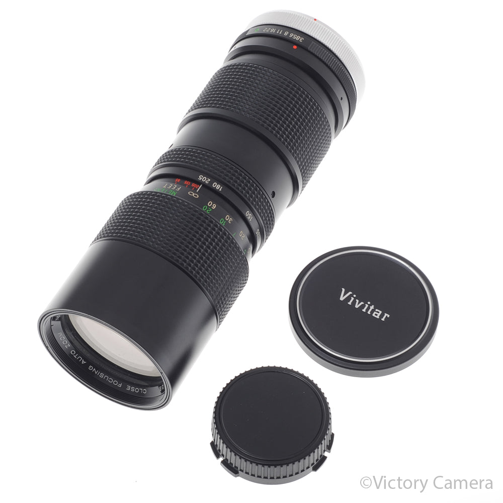 Vivitar Auto Tele-Zoom 85-205mm f3.8 Zoom Lens For Canon FD [EXC] image 5