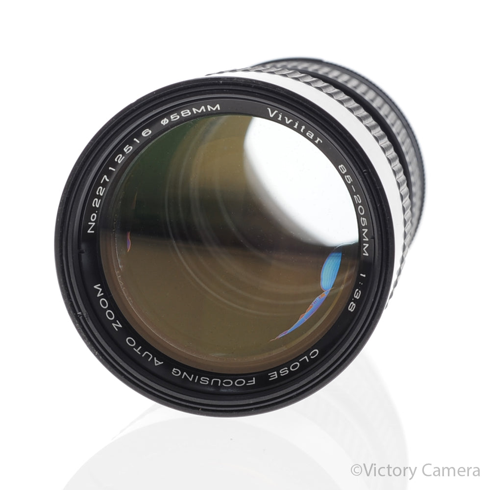 Vivitar Auto Tele-Zoom 85-205mm f3.8 Zoom Lens For Canon FD [EXC] image 2