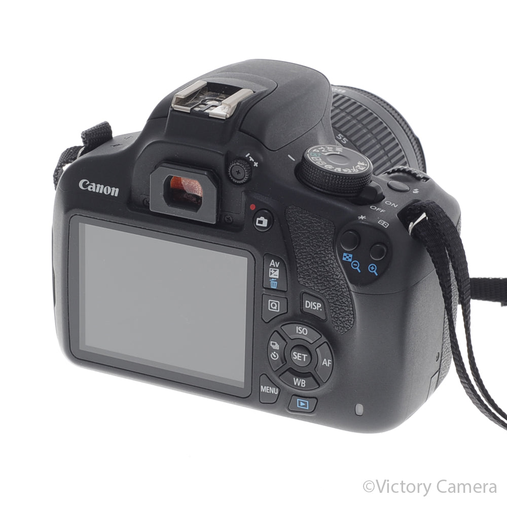 Canon Rebel T5 18MP Digital SLR Camera Body w/ 18-55mm Zoom Lens [EXC+] image 3