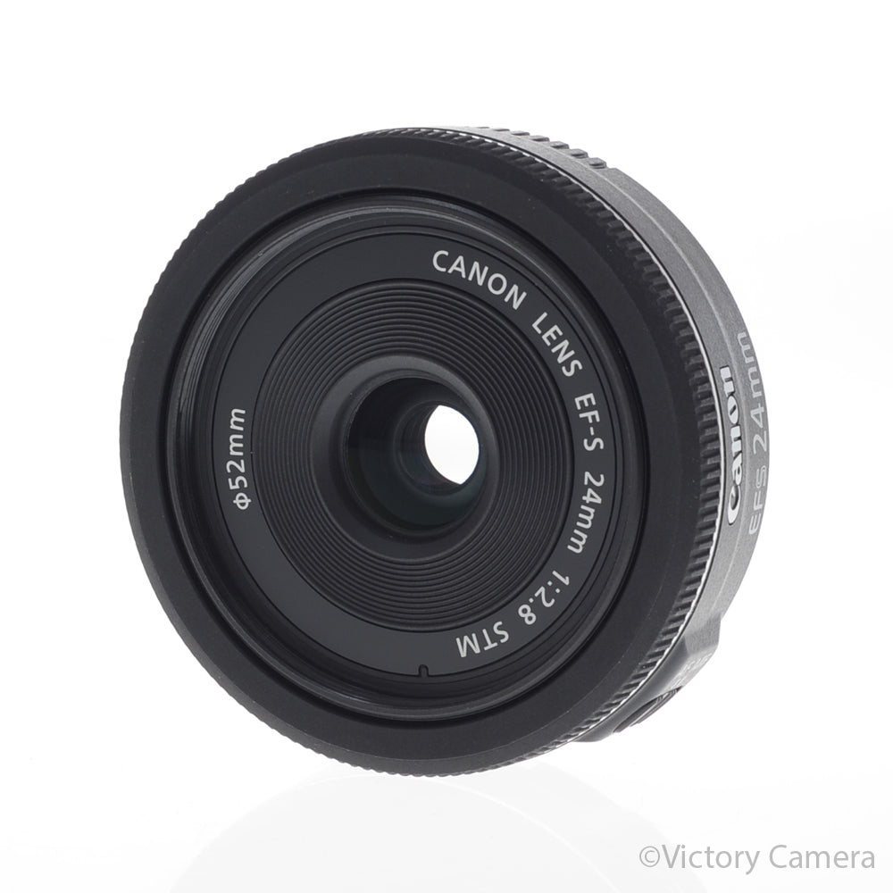Canon EF-S 24mm f2.8 STM Pancake Wide Angle Prime Lens [EXC+] image 2