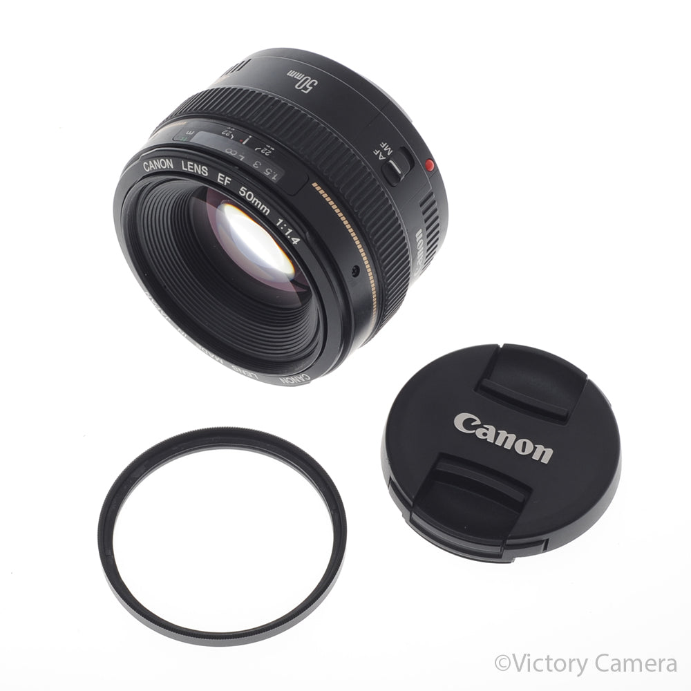 Canon EOS EF 50mm f1.4 USM Autofocus Prime Lens [EXC+] image 5