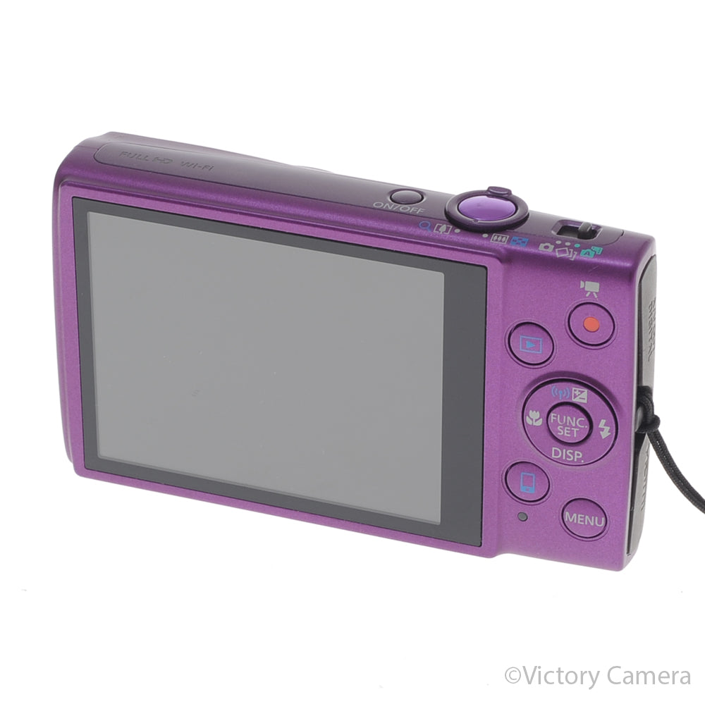 Canon PowerShot ELPH 340 HS 16MP Purple Point & Shoot Camera [EXC+] image 3