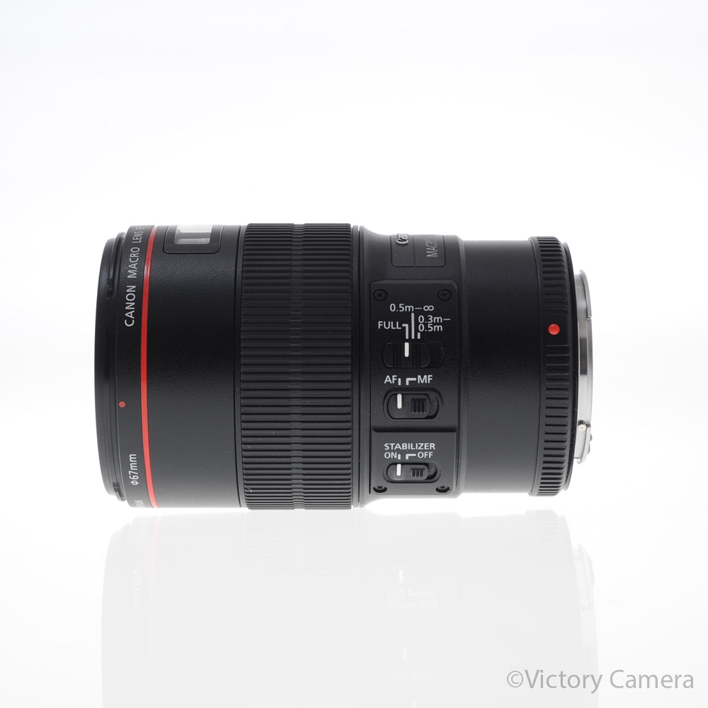 Canon EOS EF 100mm f2.8 L IS USM 1:1 Macro Prime Lens [MINT-] image 4