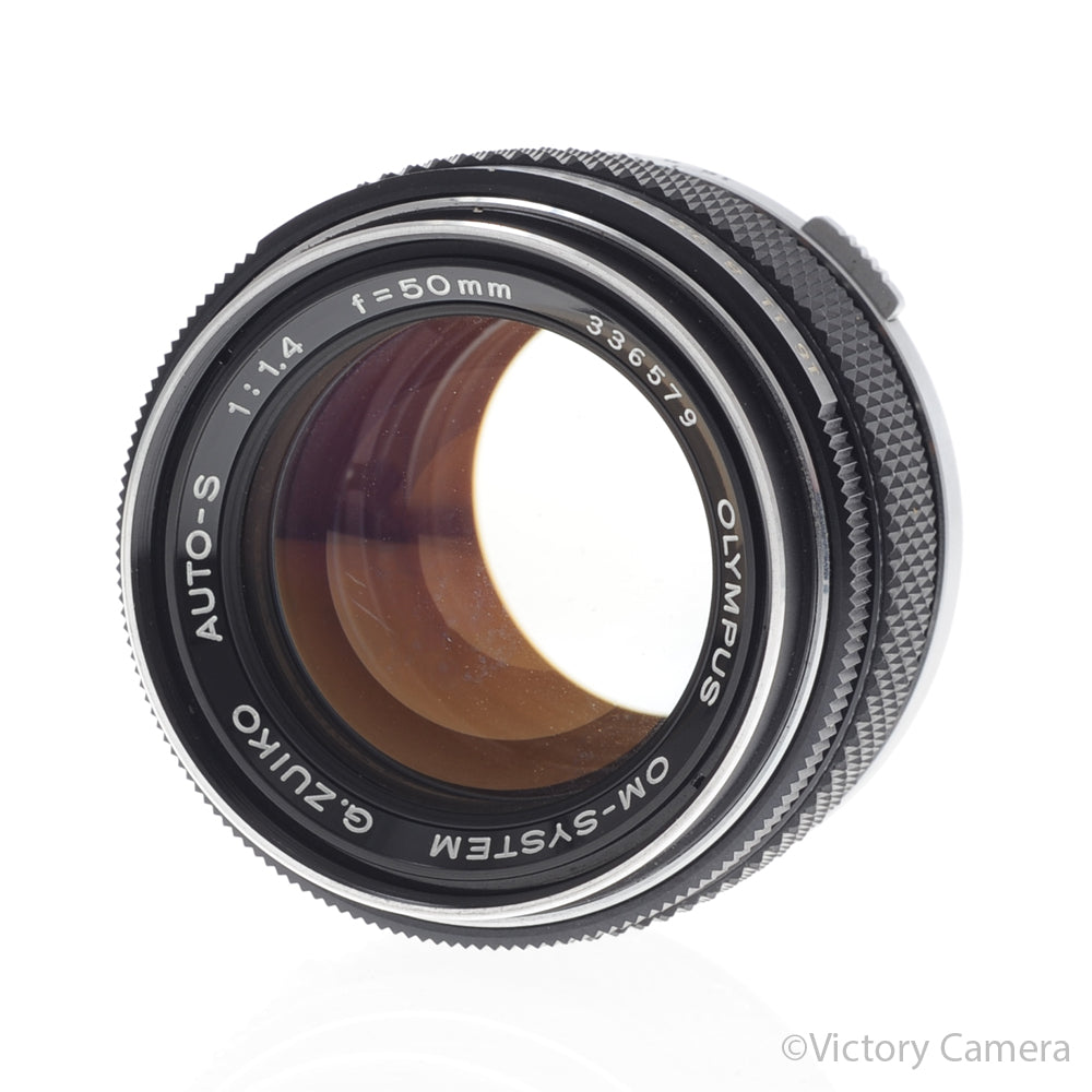 Olympus 50mm f1.4 G.Zuiko MC Auto-S OM Manual Focus Prime Lens [EXC] image 2