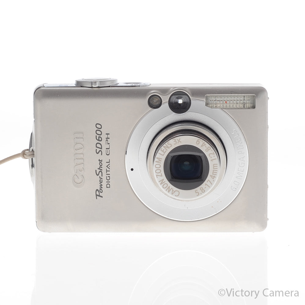 Canon PowerShot SD600 Digital ELPH 6MP Digital Point & Shoot Came [EXC-] image 1