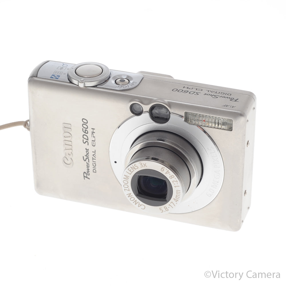 Canon PowerShot SD600 Digital ELPH 6MP Digital Point & Shoot Came [EXC-] image 2