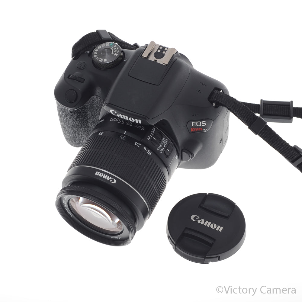 Canon EOS Rebel T7 24.1MP Digital SLR Camera w/ EF-s 18-55mm Lens [EXC+] image 5