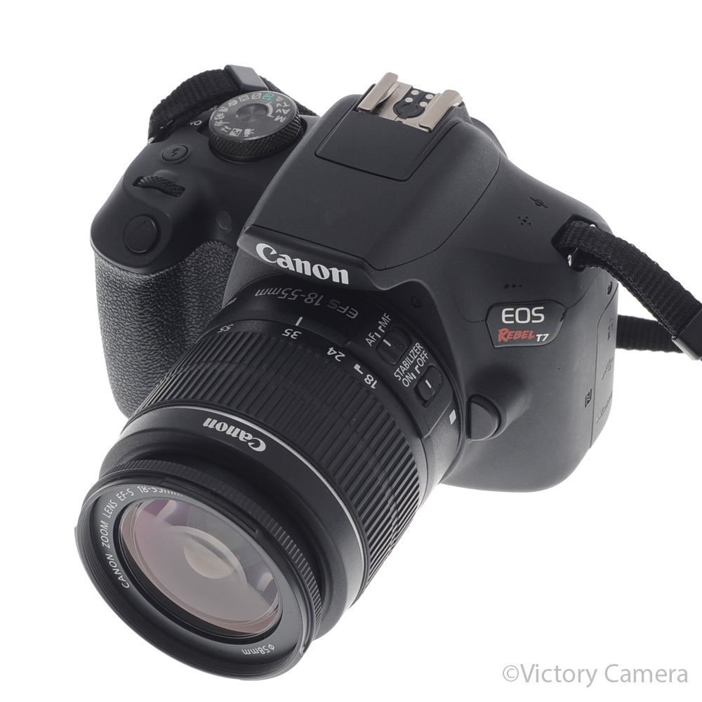 Canon EOS Rebel T7 24.1MP Digital SLR Camera w/ EF-s 18-55mm Lens [EXC+] image 2