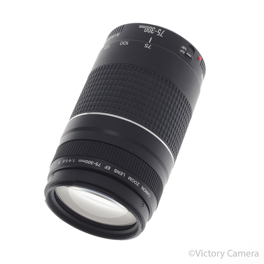 Canon EOS EF 75-300mm f4-5.6 III Telephoto Zoom Lens [EXC+] image 1