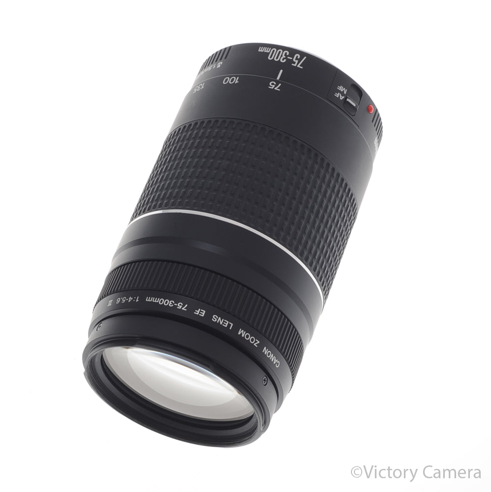 Canon EOS EF 75-300mm f4-5.6 III Telephoto Zoom Lens [EXC+] image 1