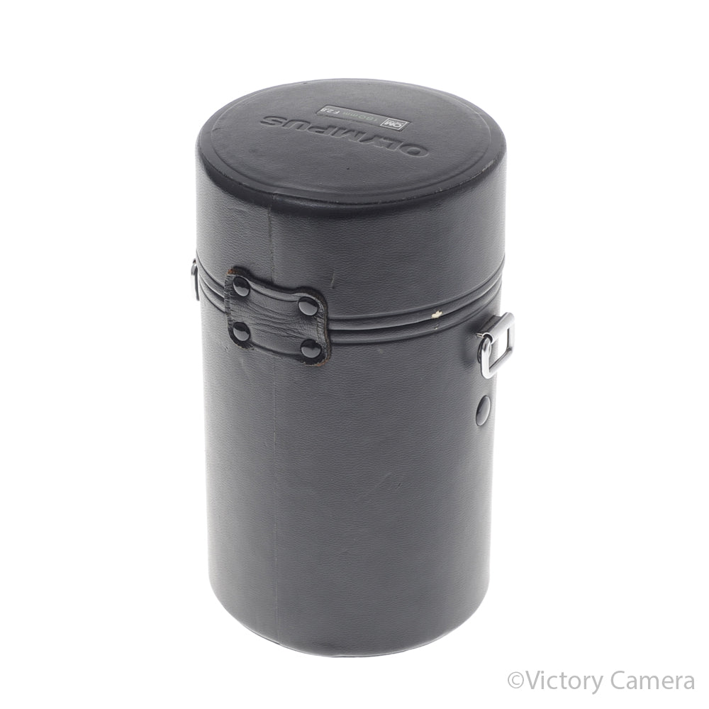 Olympus Black Leather Case for OM 180mm f2.8 Lens [EXC+] image 2