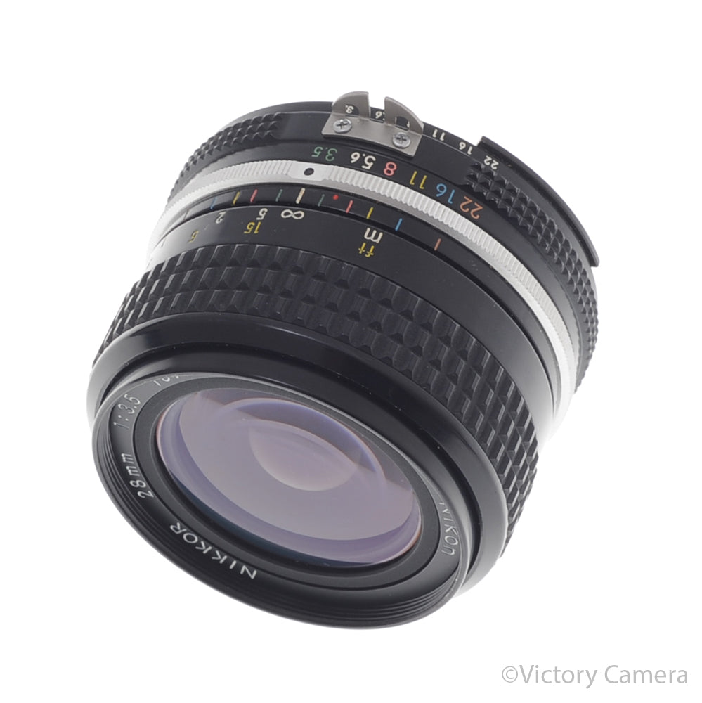 Nikon Nikkor 28mm f3.5 AI Wide Angle Lens [EXC] image 1