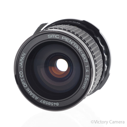 Pentax SMC 67 6x7 55mm f4 Wide-Angle Prime Lens [EXC] image 2