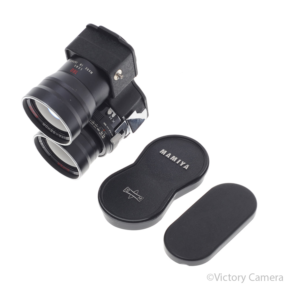 Mamiya Sekor SUPER 180mm f4.5 TLR Lens for C220 C330 -Good Glass- [EXC+] image 9