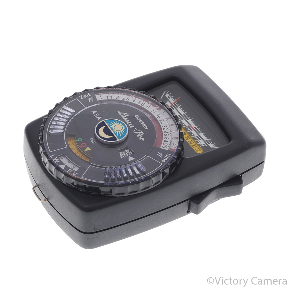 Gossen Luna-Pro Black Ambient Light Meter w/ Case [EXC+] image 3