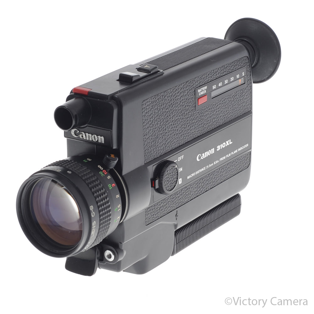 Canon 310XL 310 XL Super 8 Motion Picture Film Camera [EXC+] - Victory Camera
