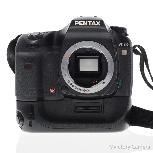 Pentax K10D 10.2MP Digital SLR Camera Body w/ Grip [EXC+] image 1