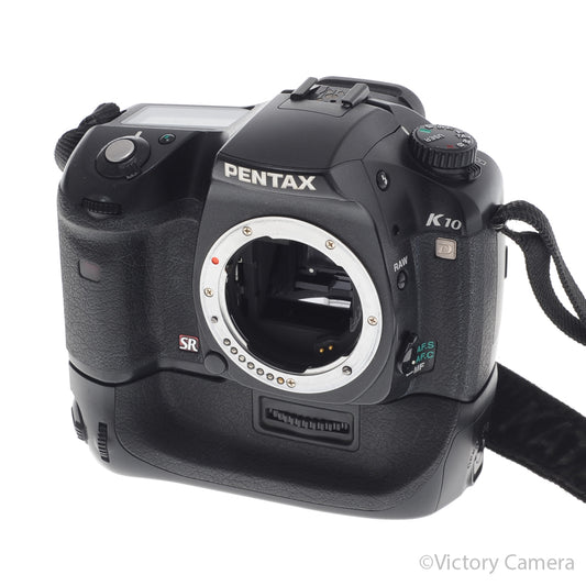 Pentax K10D 10.2MP Digital SLR Camera Body w/ Grip [EXC+] image 2