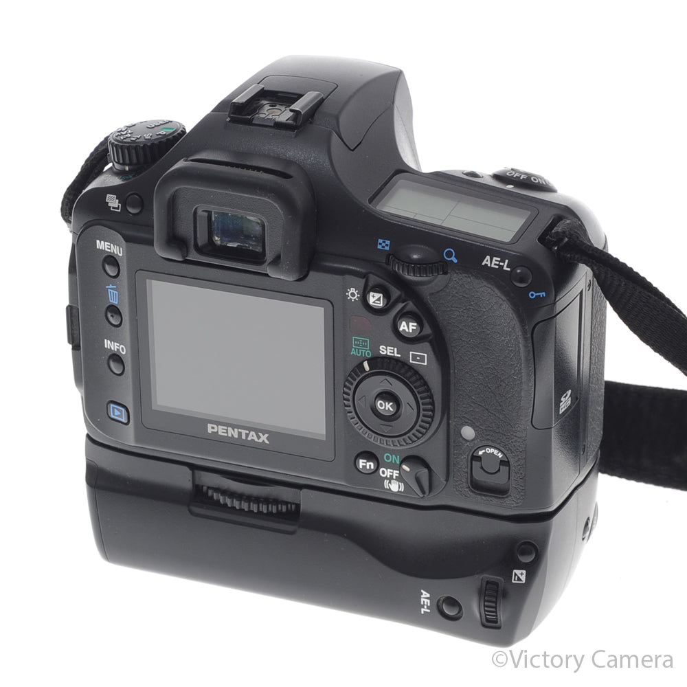 Pentax K10D 10.2MP Digital SLR Camera Body w/ Grip [EXC+] image 3