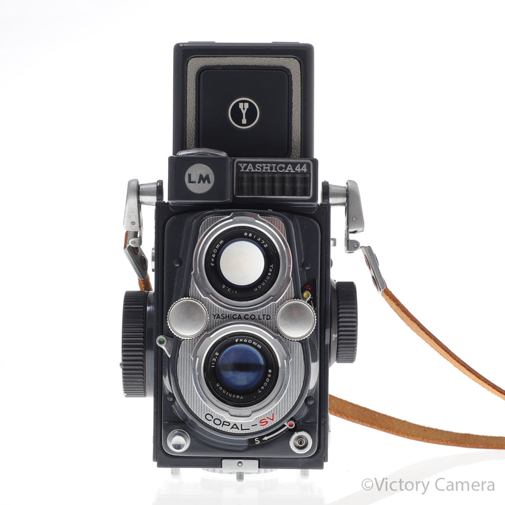 Yashica 44 LM Baby TLR Camera w/ Leather Eveready Case [EXC+] - Victory Camera