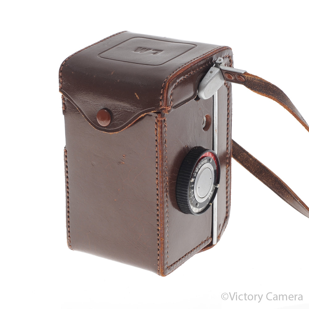 Yashica 44 LM Baby TLR Camera w/ Leather Eveready Case [EXC+] image 9