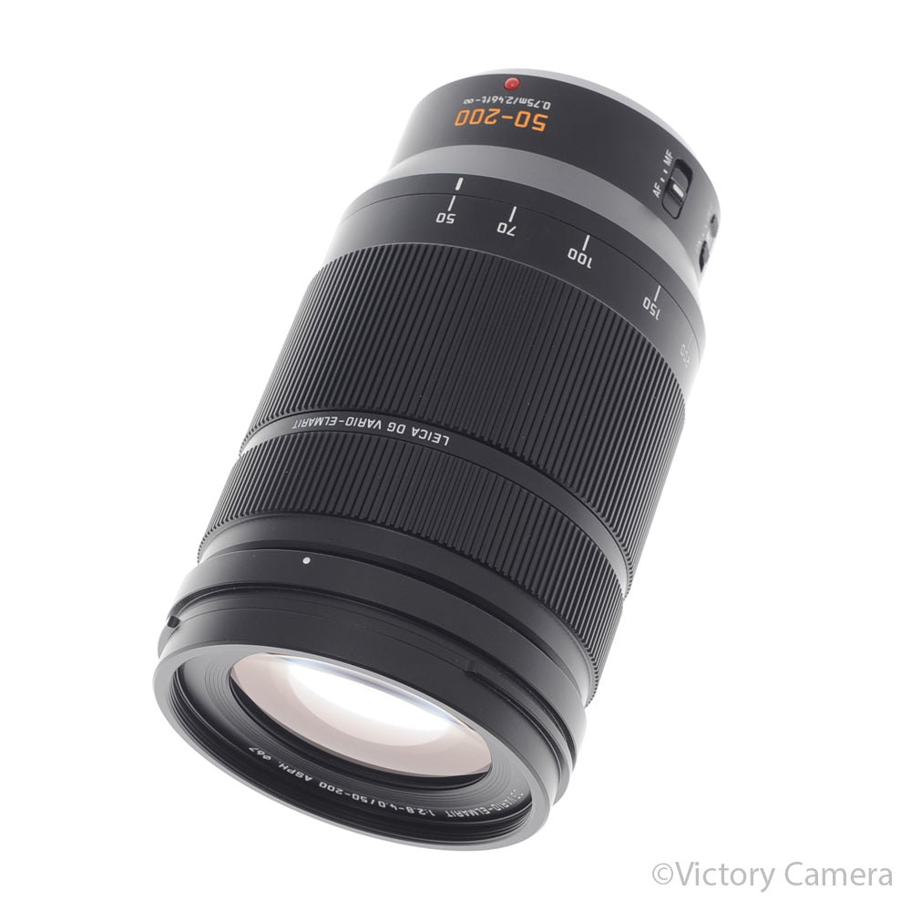 Lumix Leica 50-200mm f2.8-4 DG Vario-Elmarit ASPH. Zoom Lens for [MINT-] - Victory Camera