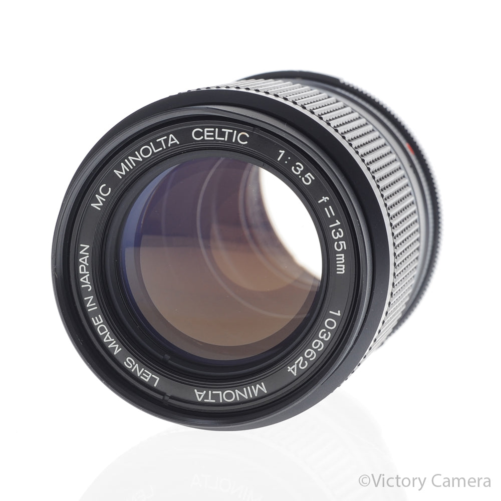 Minolta MC Celtic 135mm f3.5 Telephoto Prime Lens [EXC] image 2