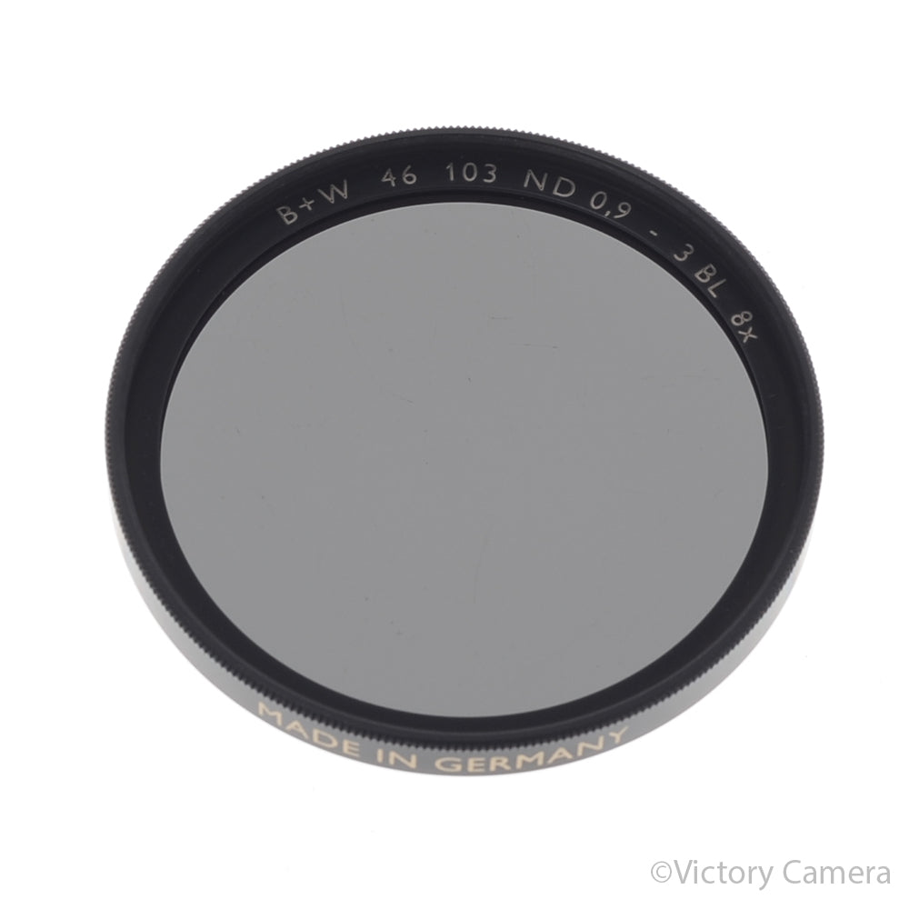 B+W 46mm 103 ND 0.9 -3 BL 8x F-Pro Neutral Density Filter [EXC+] - Victory Camera