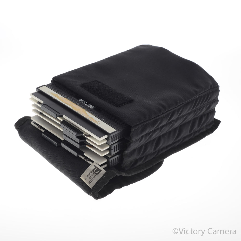 3x Fidelity 4x5 Film Holders w/ Perfected Photo Products Case [EXC+] image 2